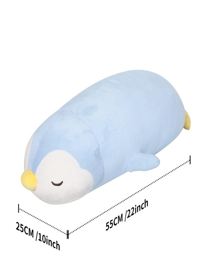 FFxiong 22" Penguin Stuffed Animal Plush Toy Large Cute Soft Body Pillow Kawaii Plushies for Girls, Gift for Kids Girl Boy Christmas Birthday - Image 2